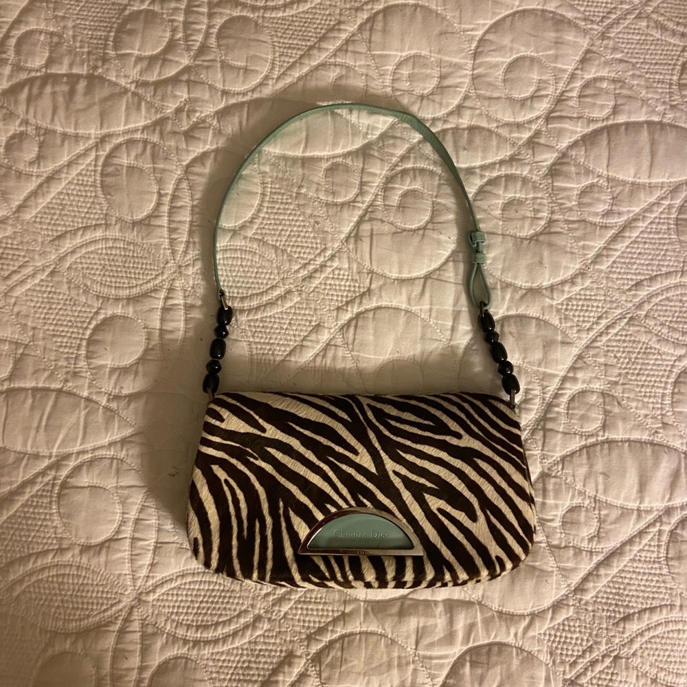 Christian Dior RARE Vntg Fur Pony Hair Malice Bag by John Galliano